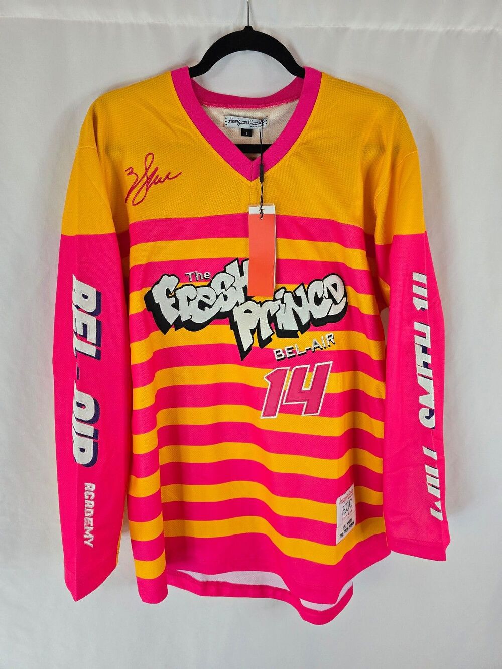 Headgear Classics Fresh Prince Hockey Jersey NWT Bright Streetwear